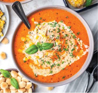 Sweet Corn Veg Soup